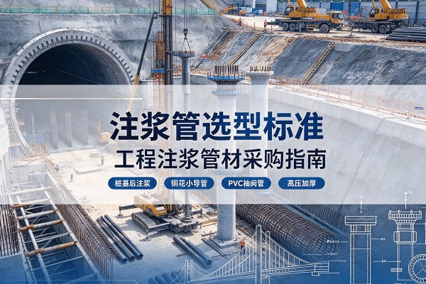 浮梁注浆管选型标准