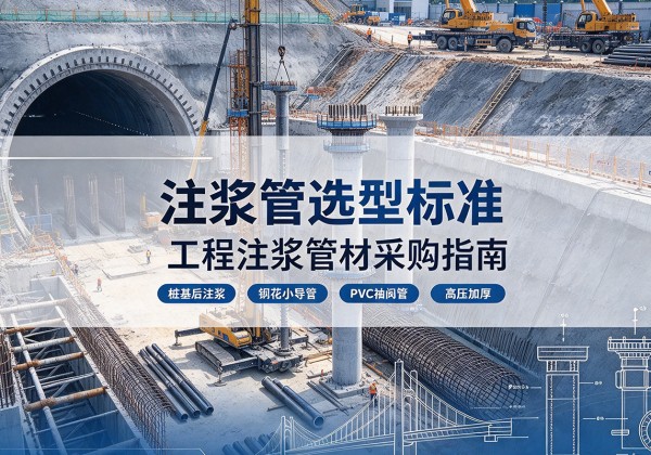 浮梁注浆管选型标准